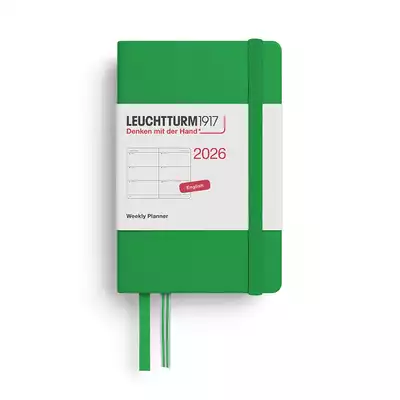 PLANER TYGODNIOWY POZIOMY LEUCHTTURM1917 MINI (~A7) 2026 SPRING LEAF