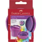 POJEMNIK NA WODĘ CLIC&amp;GO FABER-CASTELL, RÓŻOWO FIOLETOWY
