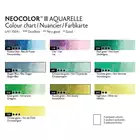 Pastele woskowe, NEOCOLOR II Aquarelle - LUSH, metalowe pudełko, 10 sztuk