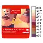 Pastele woskowe, NEOCOLOR II Aquarelle - PORTRAIT, metalowe pudełko, 10 sztuk