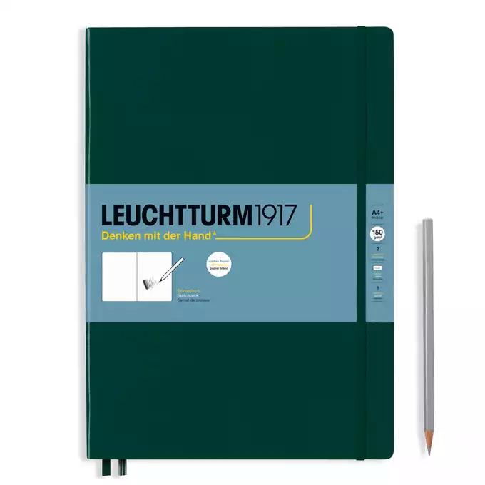 SZKICOWNIK LEUCHTTURM1917 MASTER (A4+) FOREST GREEN