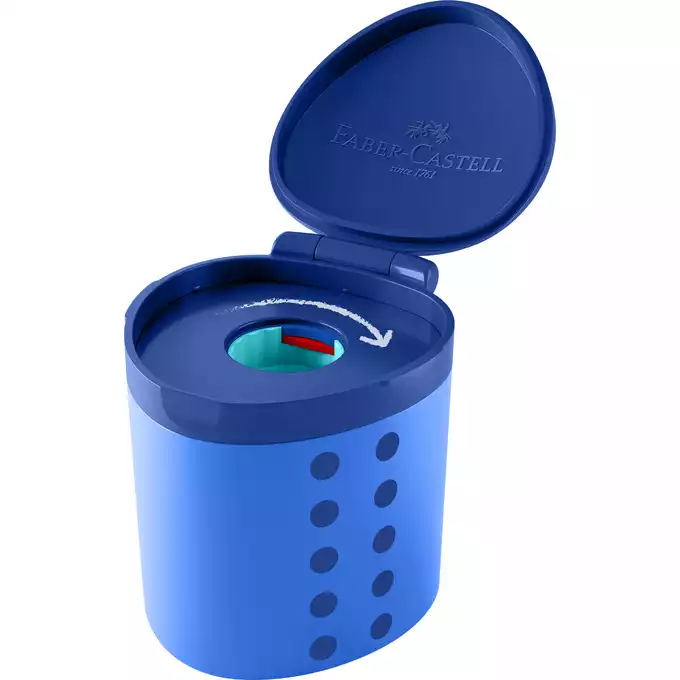 TEMPERÓWKA GRIPPY Z POJEMNIKIEM DO GRUBYCH KREDEK FABER-CASTELL