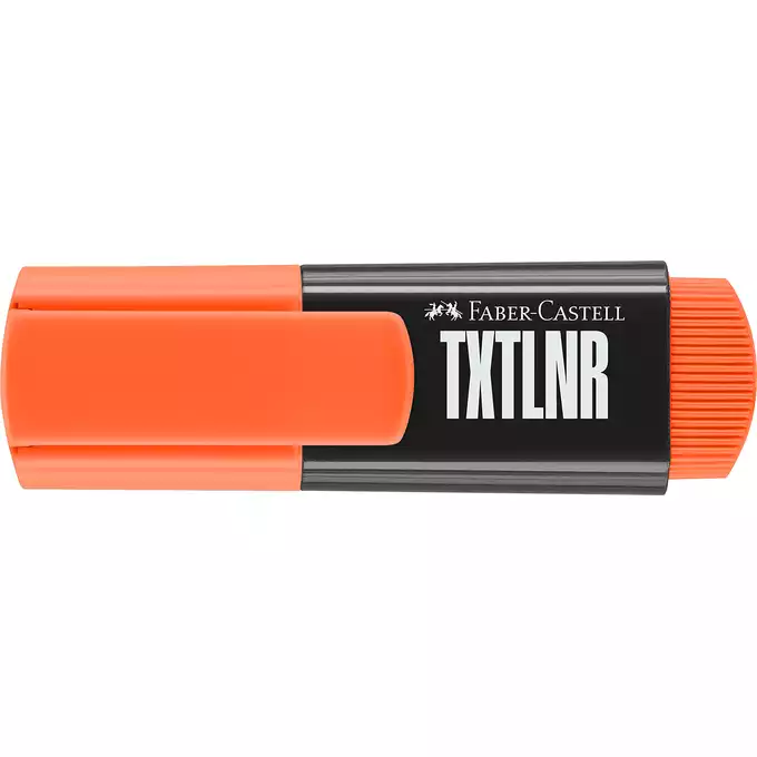 ZAKREŚLACZ MINI TXTLNR, NEONOWY POMARAŃCZOWY, FABER-CASTELL