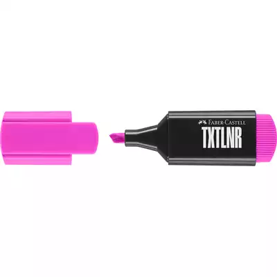 ZAKREŚLACZ MINI TXTLNR, NEONOWY RÓŻOWY, FABER-CASTELL