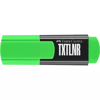 ZAKREŚLACZ MINI TXTLNR, NEONOWY ZIELONY, FABER-CASTELL