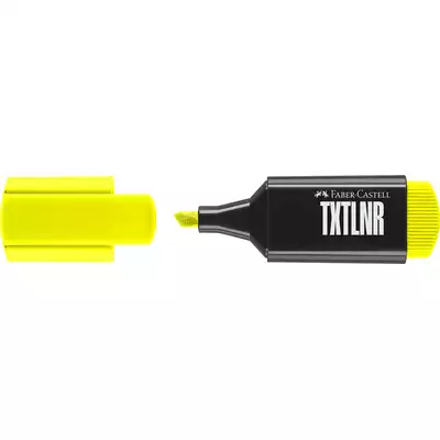 ZAKREŚLACZ MINI TXTLNR, NEONOWY ŻOŁTY, FABER-CASTELL