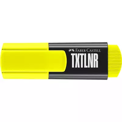 ZAKREŚLACZ MINI TXTLNR, NEONOWY ŻOŁTY, FABER-CASTELL