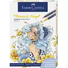 ZESTAW DWUSTRONNYCH PISAKÓW GOLDFABER SKETCH FABER-CASTELL, MANGA NO.1 ROMANTIC, 8 PISAKÓW + AKCESORIA