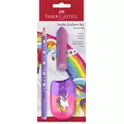 ZESTAW SZKOLNY JEDNOROŻEC 1 X OŁÓWEK JUMBO + TEMPERÓWKA + GUMKA BLISTER FABER-CASTELL