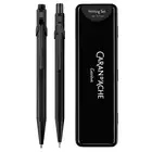 Zestaw upominkowy Black Code Caran d’Ache: długopis 849 + ołówek 844