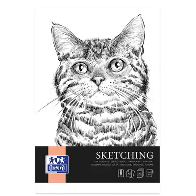 BLOK ARTYSTYCZNY OXFORD SZKICOWY A5/50K 90G KLEJONY