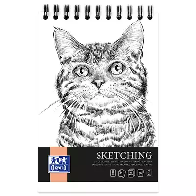 BLOK ARTYSTYCZNY OXFORD SZKICOWY A5/80K 90G SPIRALA