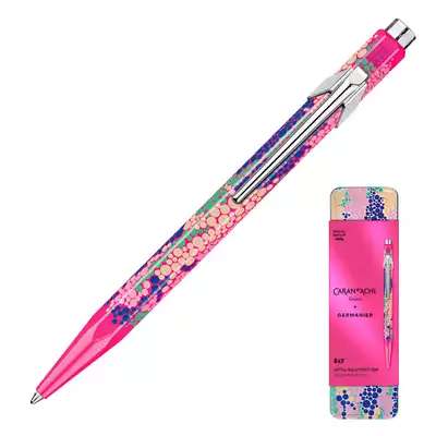 Długopis 849 Caran d'Ache + Germanier, kolor Pink fluo