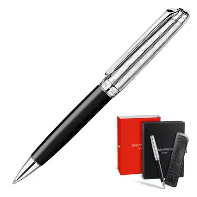Długopis Caran d'Ache Leman Damier + etui