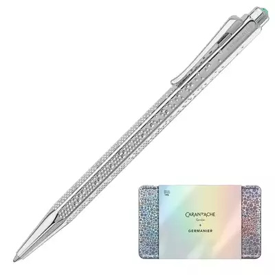 Długopis Ecridor Caran d'Ache + Germanier, w skórzanym etui