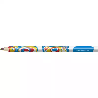 KREDKA WIELOKOLOROWA JUMBO FANTASY TRÓJKĄTNA (CZERWONY, ŻÓŁTY, NIEBIESKI) FABER-CASTELL