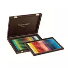 Kredki Supracolor Soft Caran d’Ache, 60 kolorów w drewnianej kasecie
