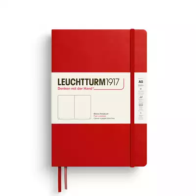 NOTATNIK LEUCHTTURM1917, MEDIUM (A5), CHERRY