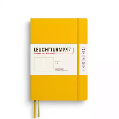 NOTATNIK LEUCHTTURM1917 MEDIUM (A5) MIĘKKA OPRAWA, SUNFLOWER