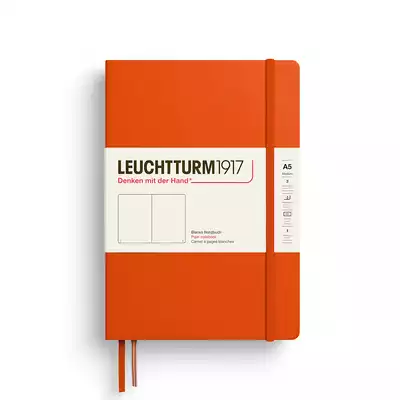 NOTATNIK LEUCHTTURM1917, MEDIUM (A5), PUMPKIN