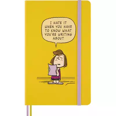 Notes MOLESKINE Peanuts Patty 2025, L, 13x21cm, w linie, edycja limitowana