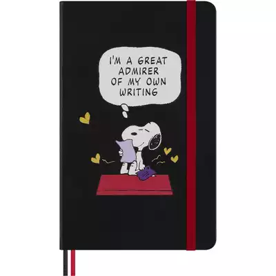 Notes MOLESKINE Snoopy Admirer 2025, L, 13x21cm, w linie, edycja limitowana
