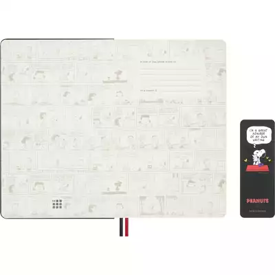 Notes MOLESKINE Snoopy Admirer 2025, L, 13x21cm, w linie, edycja limitowana