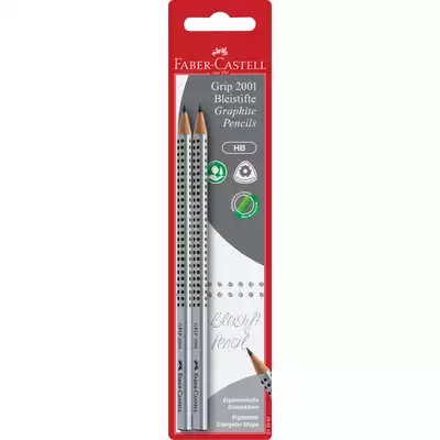 OŁÓWEK GRIP 2001 HB 2 SZT. BLISTER FABER-CASTELL
