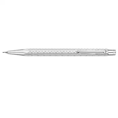 Ołówek automatyczny Caran d’Ache Ecridor Damier Platinum, 0,7 mm