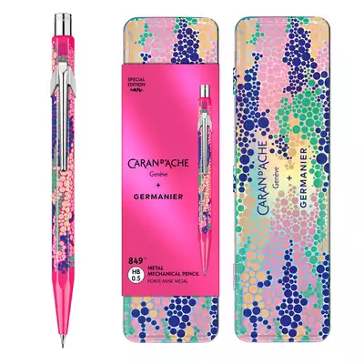 Ołówek mechaniczny 844 Caran d'Ache + Germanier, kolor Pink fluo