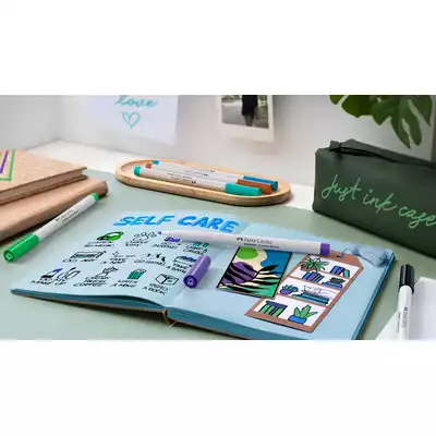 PISAKI KREATYWNE GOLDFABER, 1,5 MM, CREATIVE HEAVEN FABER-CASTELL, 6 KOLORÓW