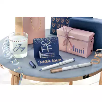 PISAKI KREATYWNE GOLDFABER, B, HAPPY CELEBRATION FABER-CASTELL, 6 KOLORÓW