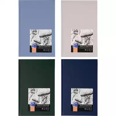 SZKICOWNIK OXFORD ARTISTIC SKETCHBOOK SZYTY 96 KARTEK A5, MIX