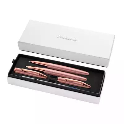 ZESTAW PELIKAN JAZZ NOBLE ELEGANCE ROSE: PIÓRO WIECZNE + PIÓRO KULKOWE