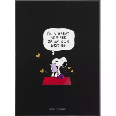 Zestaw MOLESKINE Peanuts Creat 2025, notes Snoopy + 12 ołówków + temperówka, edycja limitowana, w pudełku