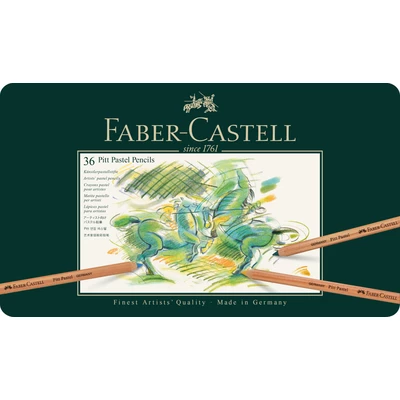 KREDKI PASTELOWE PITT FABER-CASTELL, 36 KOLORÓW