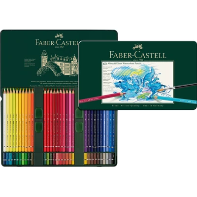 KREDKI AKWARELOWE ALBRECHT DURER FABER-CASTELL, 60 KOLORÓW