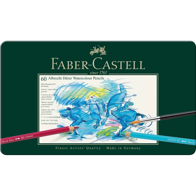 KREDKI AKWARELOWE ALBRECHT DURER FABER-CASTELL, 60 KOLORÓW