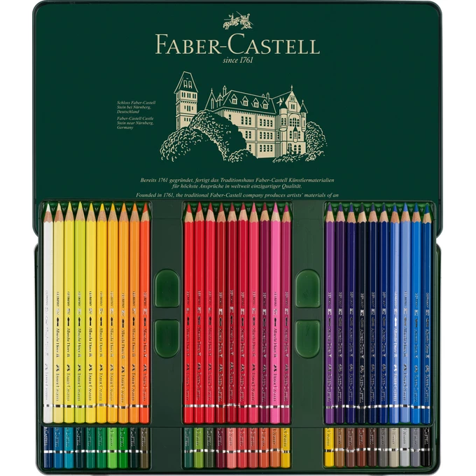 KREDKI AKWARELOWE ALBRECHT DURER FABER-CASTELL, 60 KOLORÓW