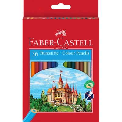 KREDKI ZAMEK FABER-CASTELL, 36 KOLORÓW