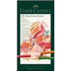 PASTELE SUCHE POLYCHROMOS FABER-CASTELL, 12 KOLORÓW