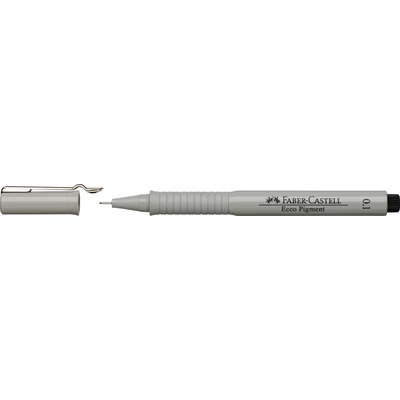 CIENKOPIS ECCO PIGMENT FABER-CASTELL, 0.1mm CZARNY
