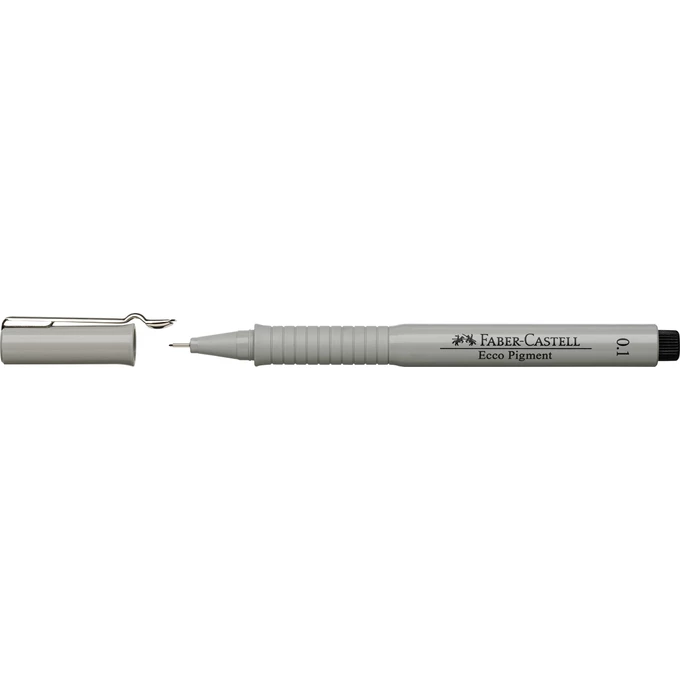 CIENKOPIS ECCO PIGMENT 0.1mm CZARNY FABER-CASTELL