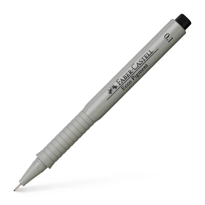 CIENKOPIS ECCO PIGMENT 0.1mm CZARNY FABER-CASTELL