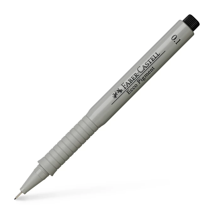 CIENKOPIS ECCO PIGMENT 0.1mm CZARNY FABER-CASTELL