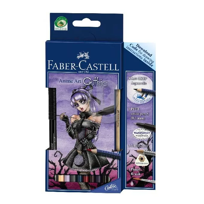 ZESTAW ANIME ART GOTHIC FABER CASTELL
