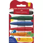 KREDKI ŚWIECOWE DLA NAJMŁODSZYCH FABER-CASTELL, 6 KOLORÓW