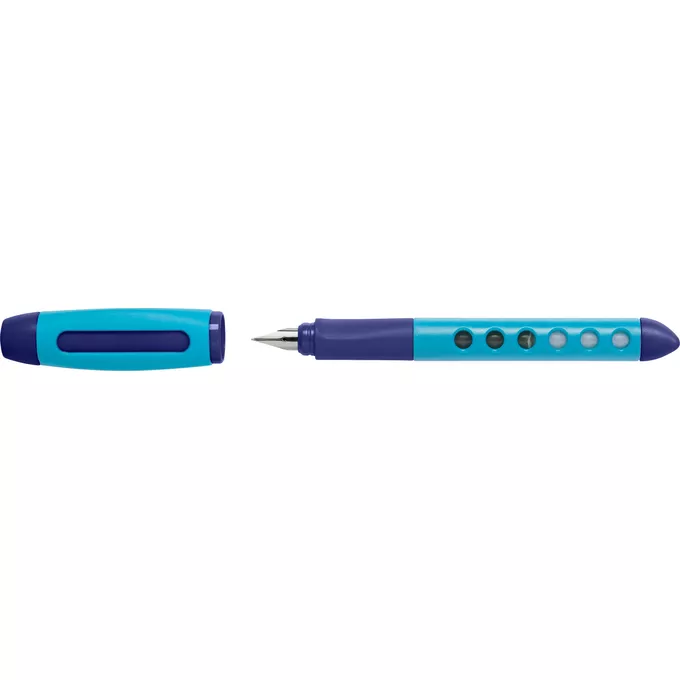 PIÓRO WIECZNE DLA PRAWORĘCZNYCH SCRIBOLINO NIEBIESKIE FABER-CASTELL