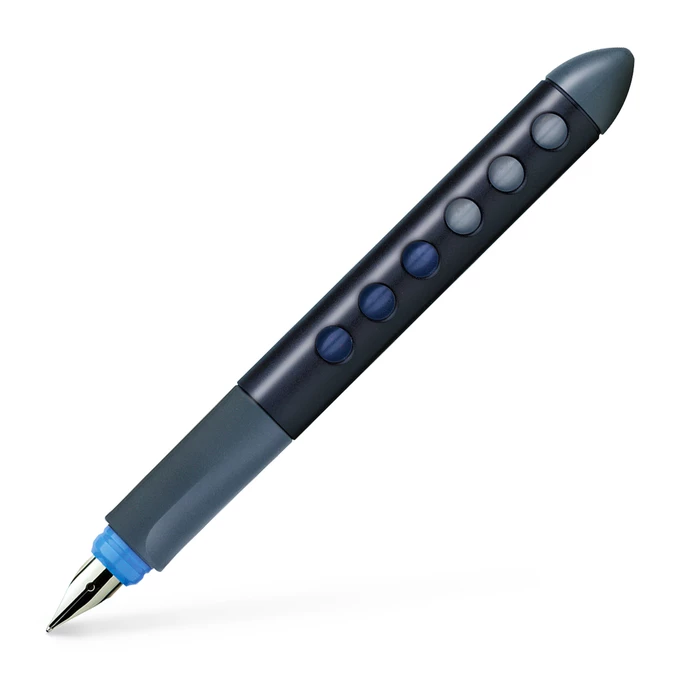 PIÓRO WIECZNE SCRIBOLINO FABER-CASTELL DLA LEWORĘCZNYCH + 6 NABOJÓW, MIX KOLORÓW