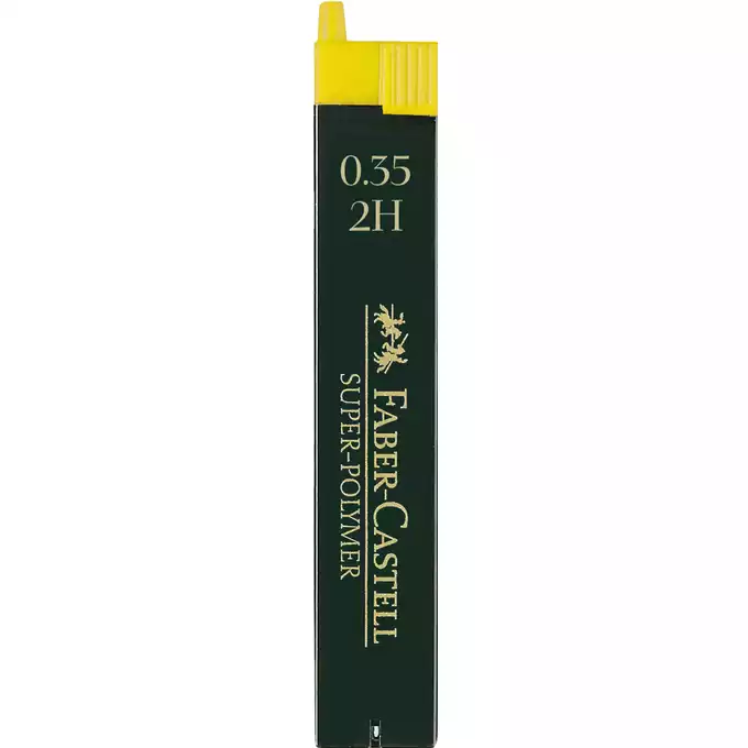 WKŁAD GRAFITOWY SUPERPOLYMER 9063 0,35mm 2H FABER-CASTELL